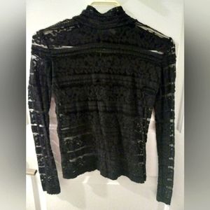 Zara Lace Turtleneck